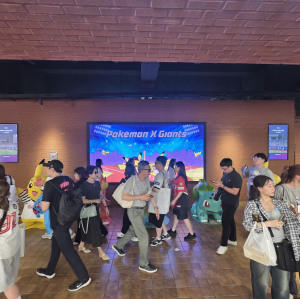 롯데자이언츠 1루 매표소 입구 전광판