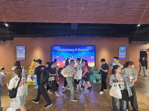 롯데자이언츠 1루 매표소 입구 전광판