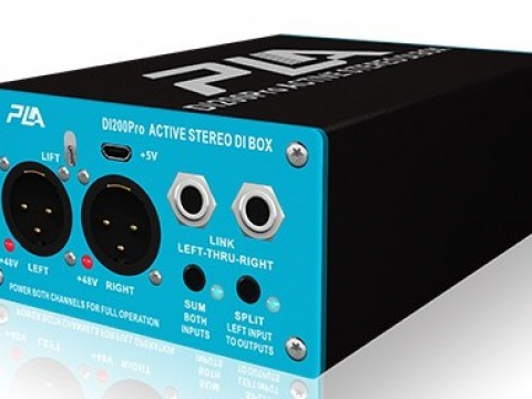 DI200 프로 액티브 스테레오 DI 박스